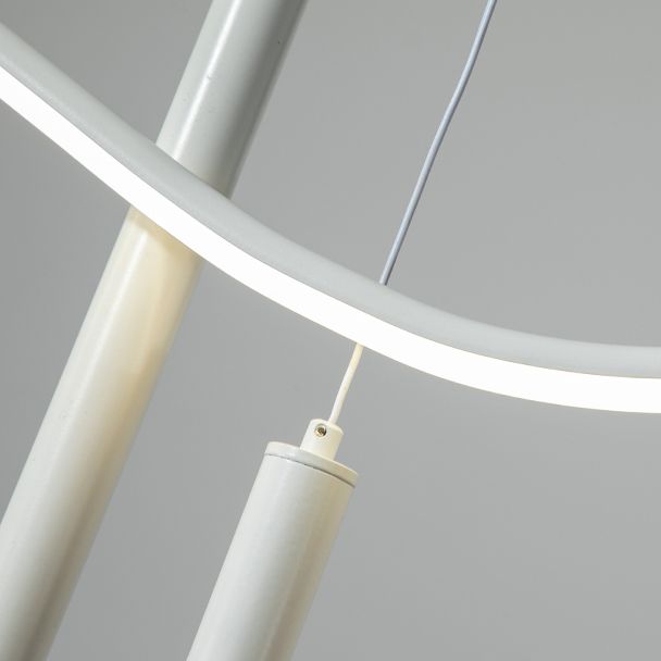 3-Light Linear Island Lighting Contemporary Metal Island Lights