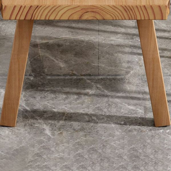 Modern 1/2/5/6/7 Pieces Dining Set Solid Wood Legs Dining Furniture Items in Natural