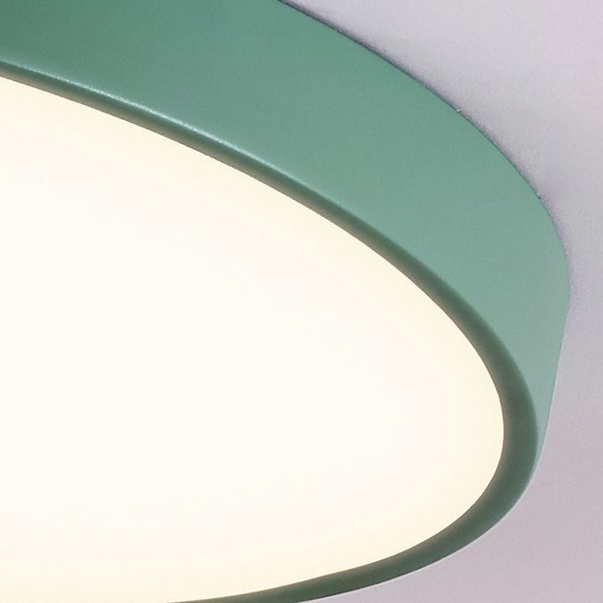 Runde Unterputzleuchten, moderne, schlichte Acryl-Deckenleuchte für Schlafzimmer
