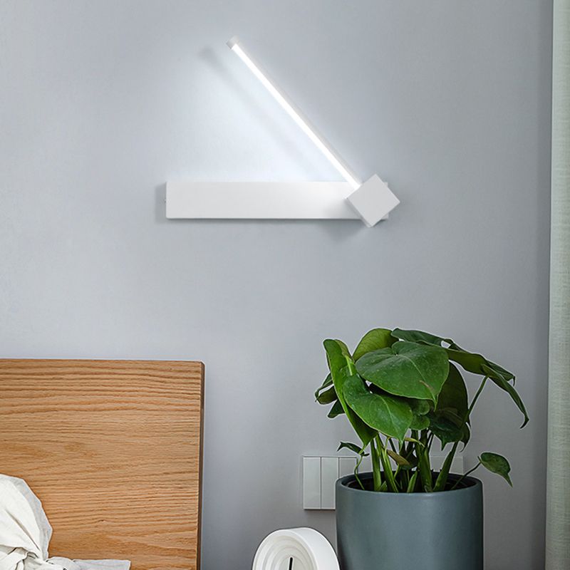 1-Light Geometric Wall Mounted Lighting Modern Style Metal Wall Lighting Fixtures