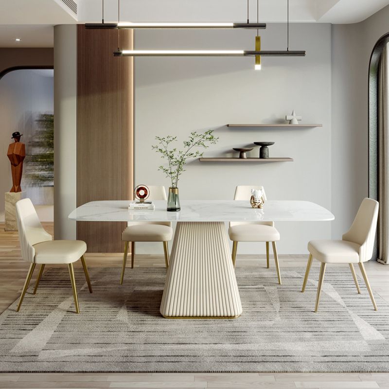 Designer Style 1/4/5/6/7 Pieces Dining Room Set Sintered Stone Dining Table