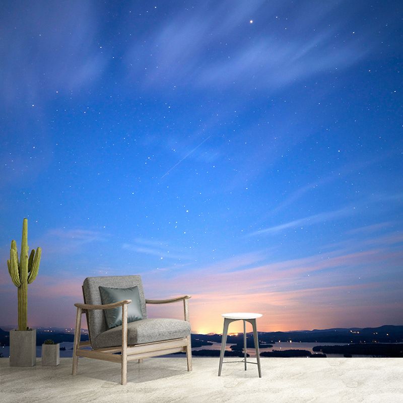 Photography Sky Mural Wallpaper for Sitting Room Decor Multiple Sizes Available