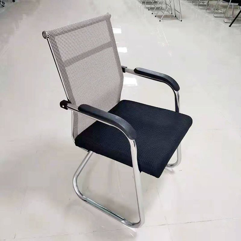 Black Gray and Beige Desk Chair Modern Mid Back / Hight Back Home Office Chair