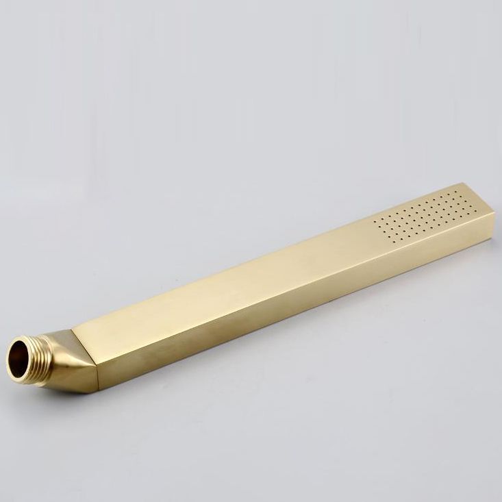 Contemporary Bath Faucet Deck Mount Plain Bathtub Faucet with Knob Handles