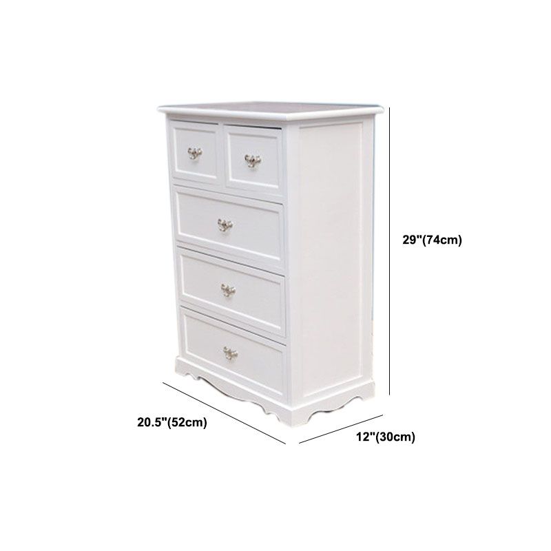 Contemporary Storage Chest Solid Wood Bedroom Storage Chest Dresser