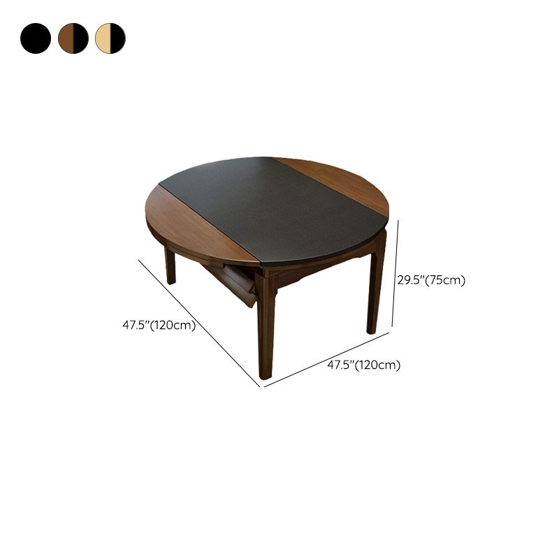 Modern Stone Scalable Dining Table Rubber Base for Dining Room