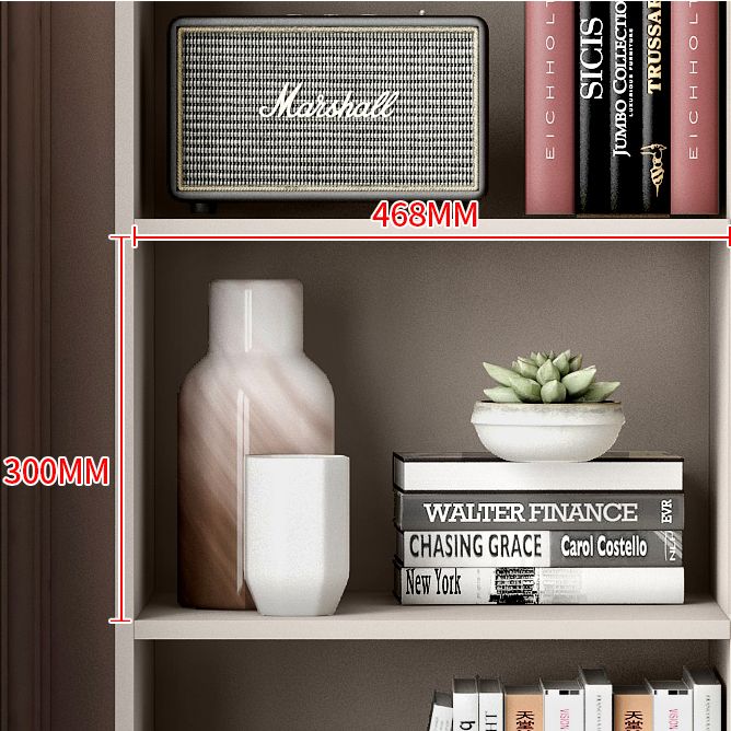 Standard Book Shelf with Drawer Vertical Shelf Bookcase for Office