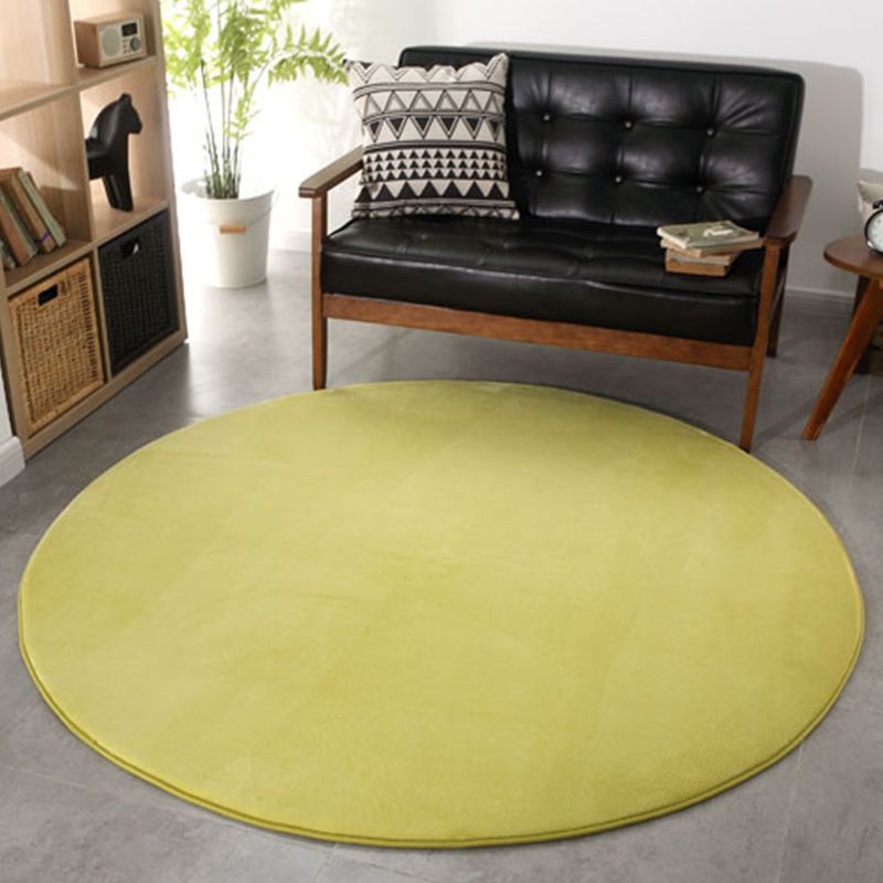 Casual Stripe Print Rug Multi Color Cotton Blend Indoor Rug Anti-Slip Backing Pet Friendly Carpet for Bedroom