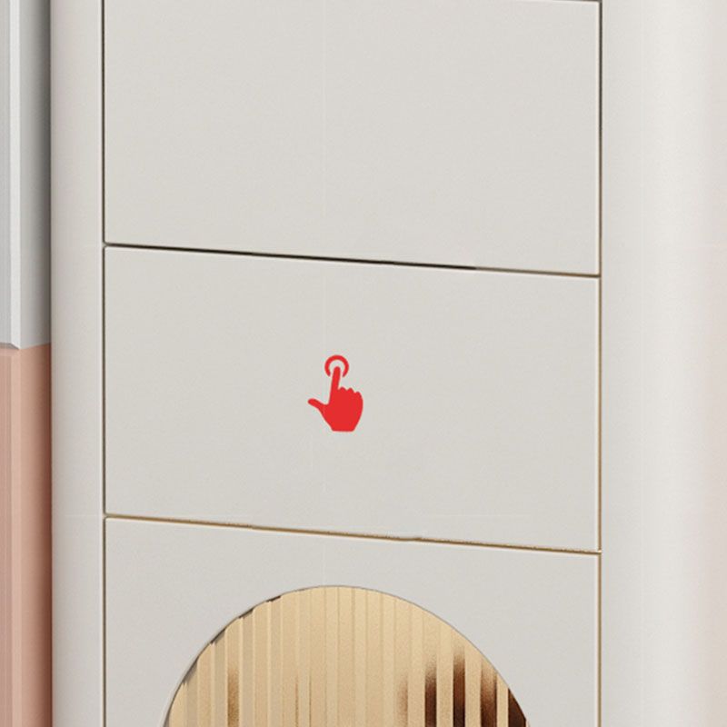 Contemporary Storage Chest Dresser Stone Top Storage Chest 11.81-inch W