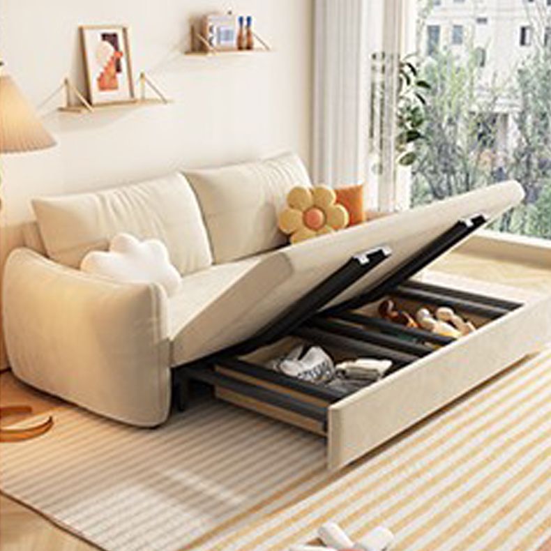 Detachable Mattress Futon Foldable Pillow Included Sleeper Sofa