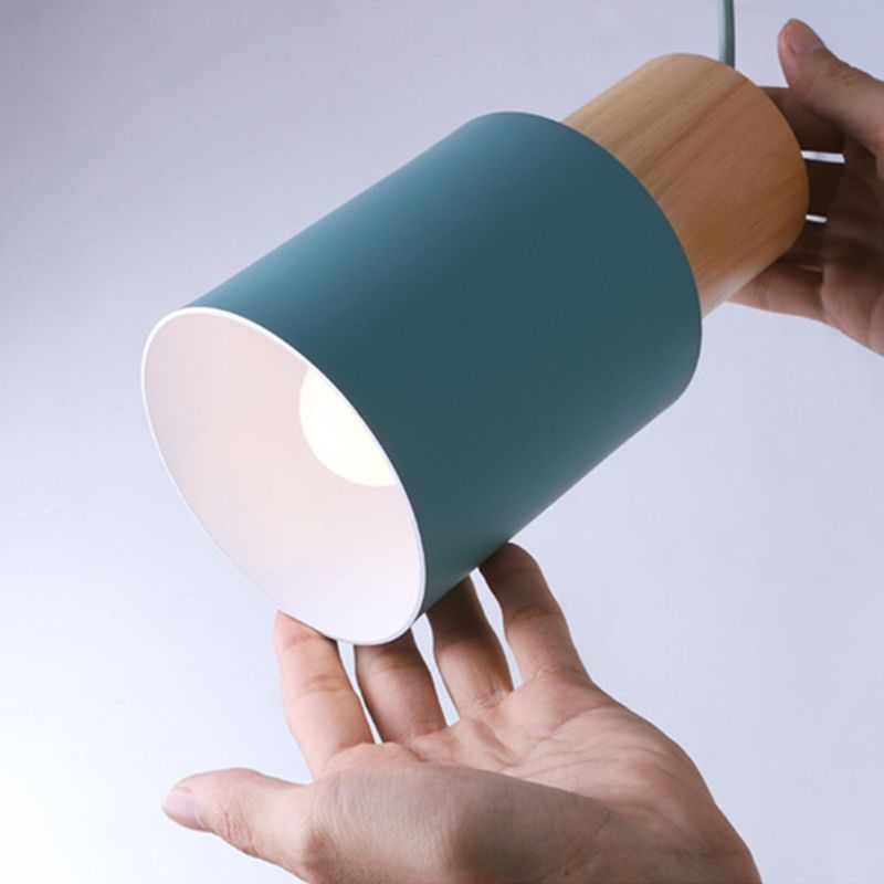 Costrero de techo Ligera de metal nórdico colgante de colgante de colgante