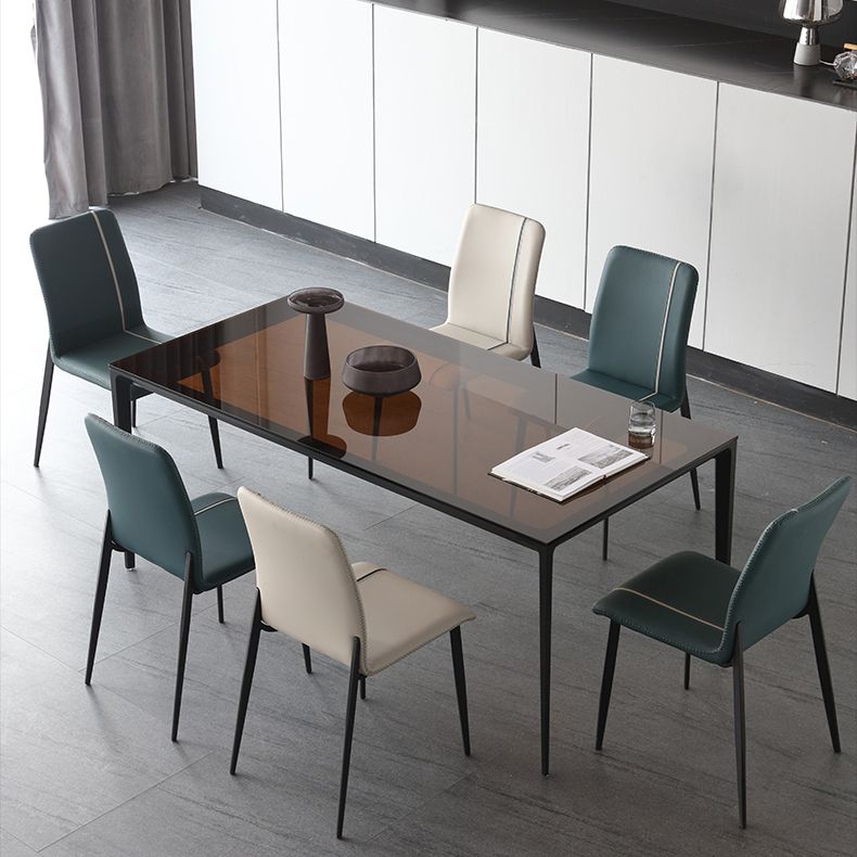 1/4/5/7 Pcs Dining Room Table and Chair Rectangular Dining Room Table Set