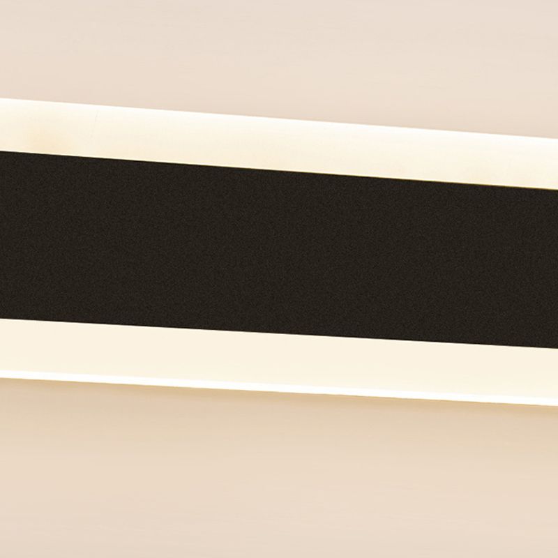 Metall lineare Wandleuchten moderner Stil 1 Leichte Wandmontagelampe