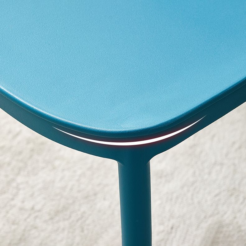 Plastic Modern Style Indoor-Outdoor Chair Open Back Dining Side Chairs