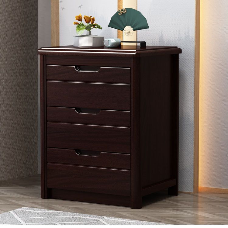 16" W Wooden Lingerie Chest Traditional Storage Chest with 3 / 4 /5 Drawers