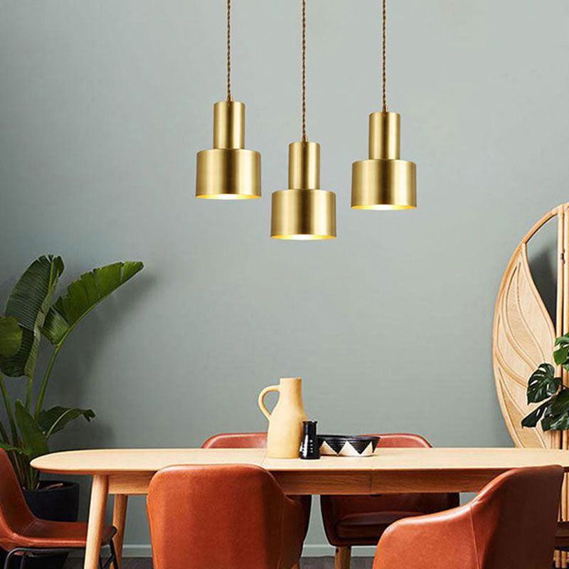 Pendentif de plafond ombré en métal