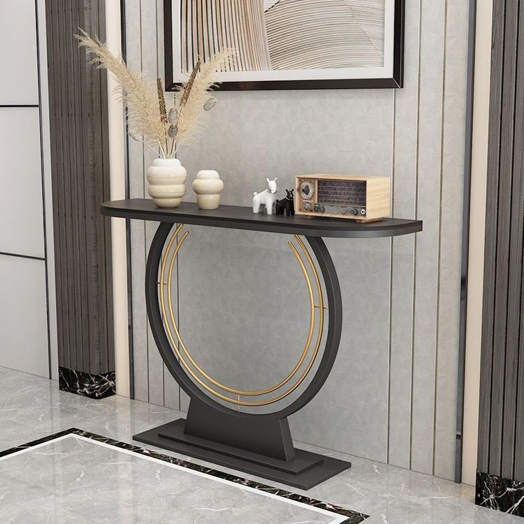 Glam Style Console Table Stain Resistant Console Sofa Table for Hall
