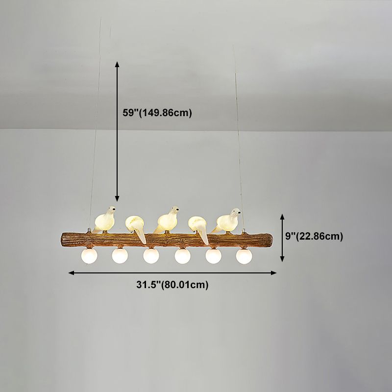 Luz colgante de lámpara moderna para el accesorio de iluminación de la isla múltiple para la mesa de comedor