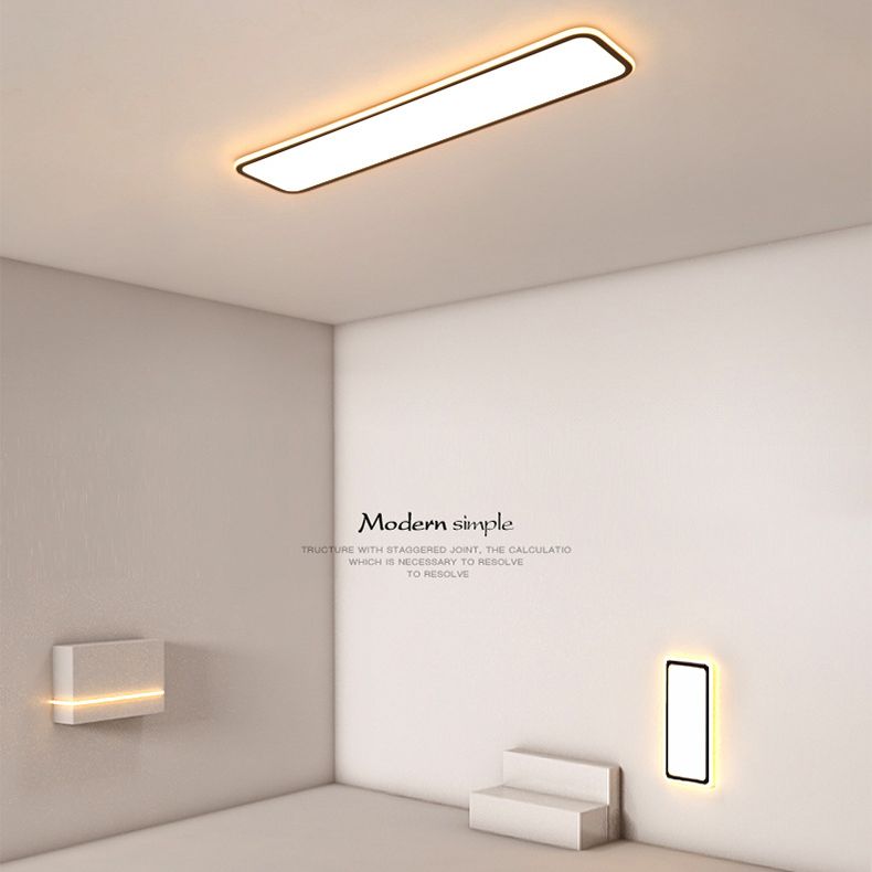 Metalen flatpanel verzonken plafondverlichtingsarmaturen Minimalistische kantoorverzonken plafondlamp