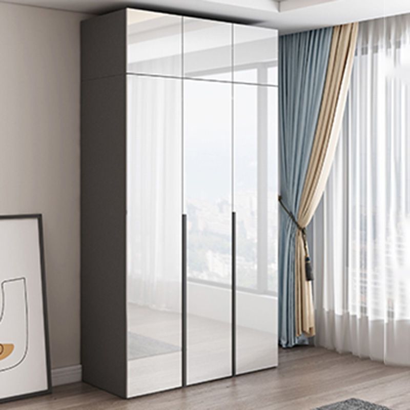 Bedroom Wooden Wardrobe Cabinet Modern Armoire with Soft Close Doors