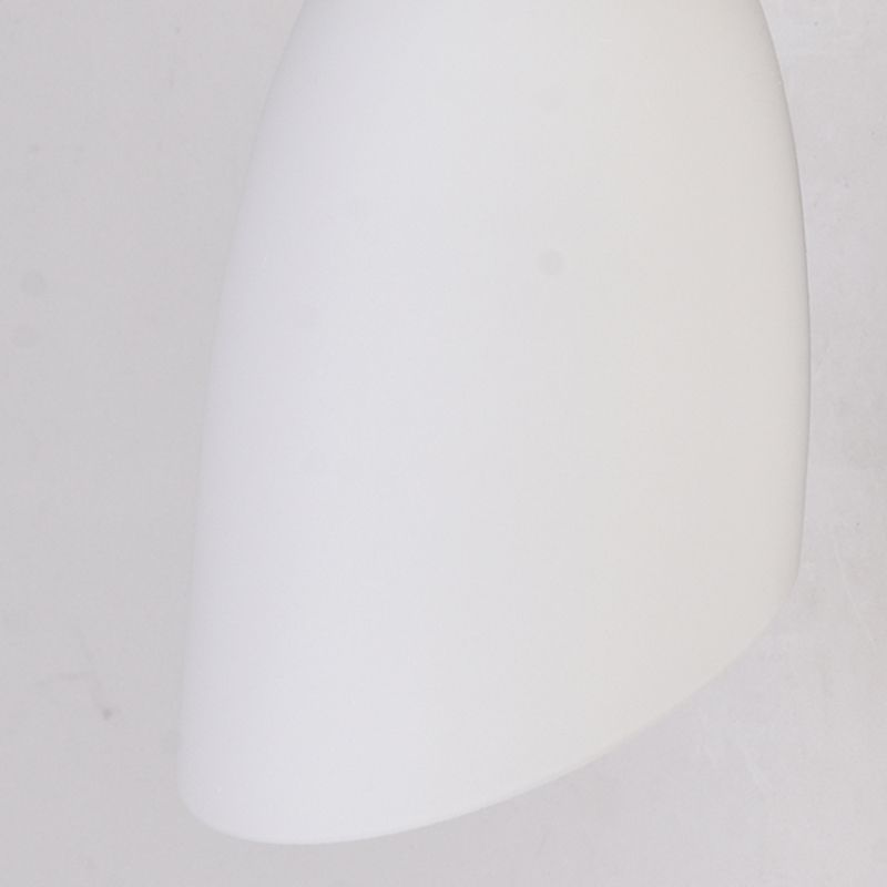 Industrial Black Wall Light Fixture with Glass Shade for Sitting Room