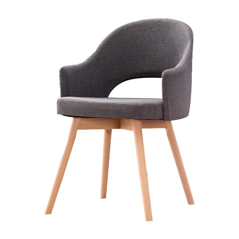 Poltrona in legno scandinavo per interno-outdoor sedia da pranzo aperto