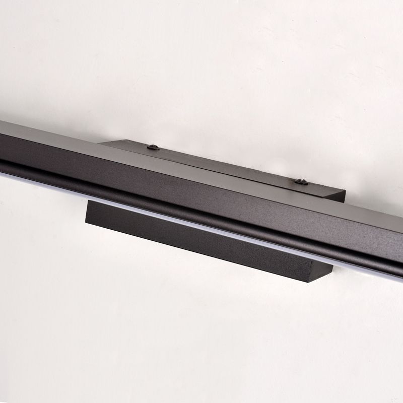 Style minimaliste moderne de style cylindrique de vanité murale lumineux acrylique 1 luminaire mural de vanité légère