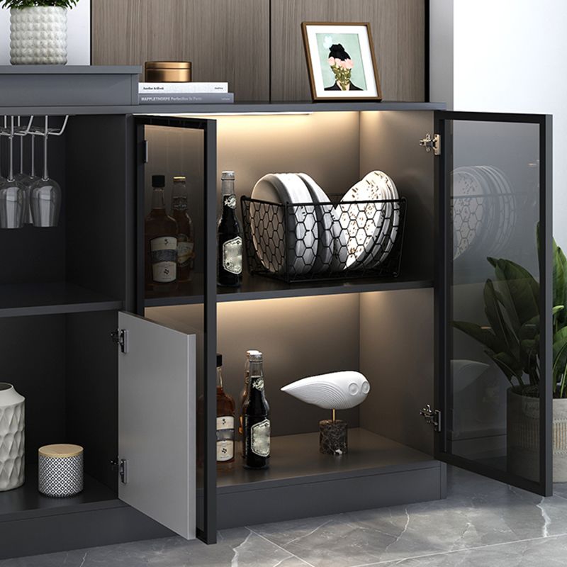 Contemporary Style Rectangle Wood Bar Height Table for Living Room