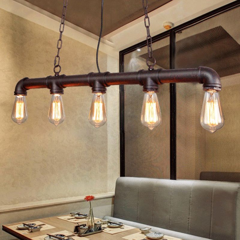 Industrial Ripe Island Light Household Hanging Lighting Fixture for Dining Room