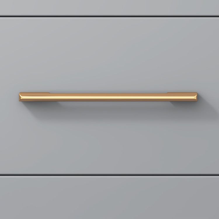 Traditional Style Chest Grey Bedroom Storage Chest with 3 / 4 / 5 Drawers