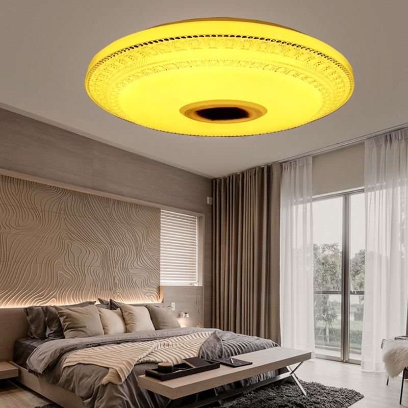 Moderne Unterputz-Deckenleuchte Lichttelefonsteuerung Licht Foyer Licht Shop Licht