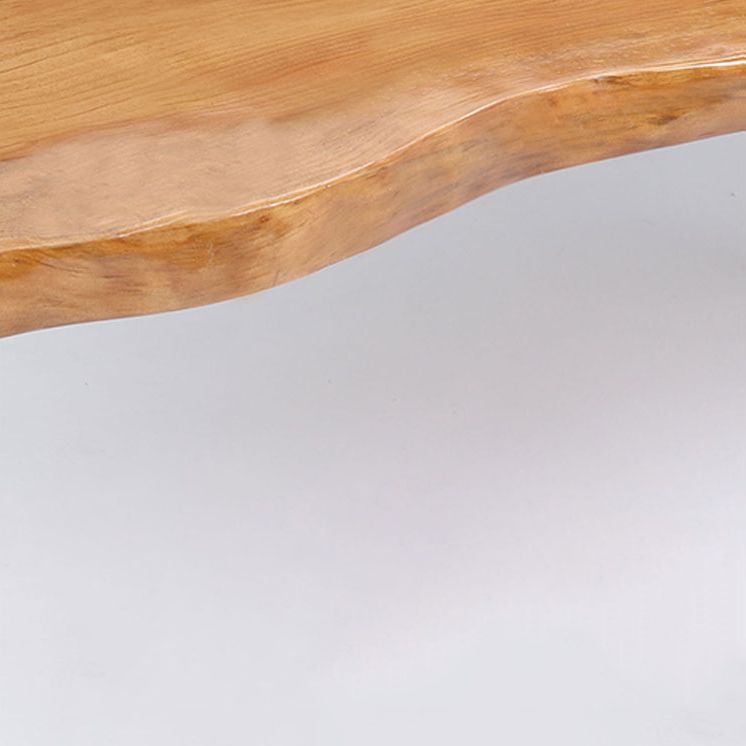 Bar Table in Metal and Wood Industrial Bar Height Table for Dining Room