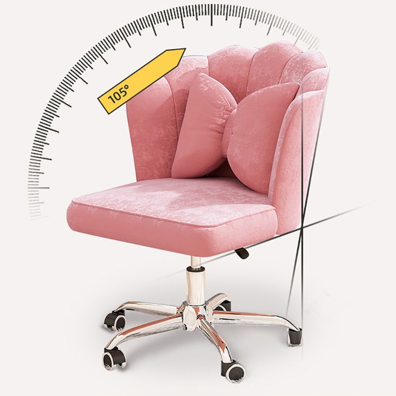 Ergonomic Pillow Included Desk Chair Contemporary Upholstered Office Chair