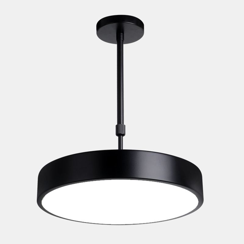 Circolare Flush Monte Light Fixtures Moderno Acrilico Flush Light