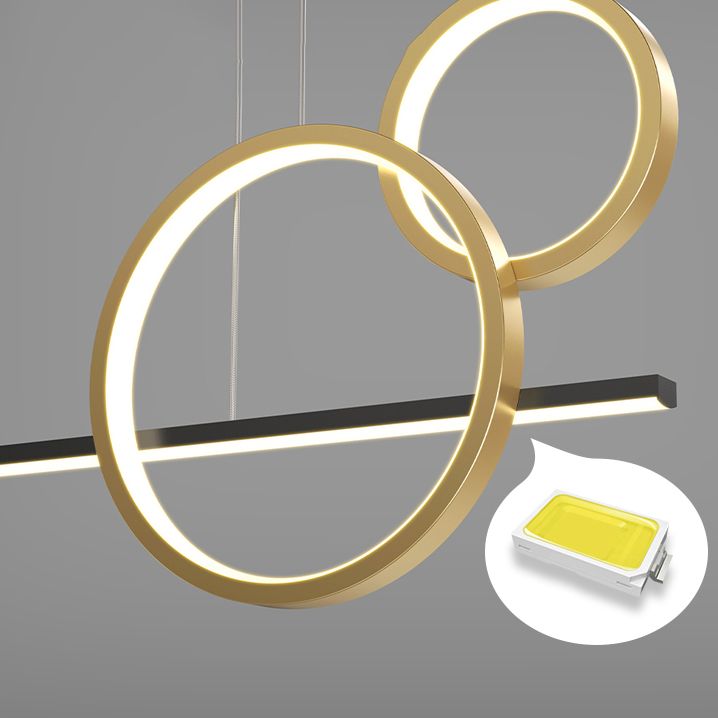 Moderne LED -Island Leichte LED LED Hanging Lampenvorrichtung für Esszimmer