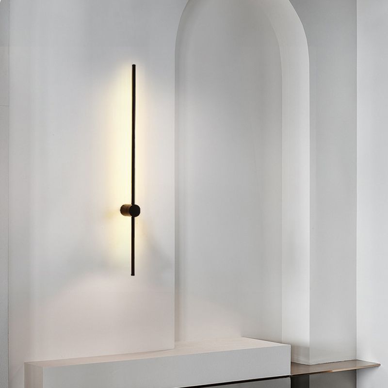 Luz de aluminio Luces de pared de la pared Moderna Nórdica 1 Cabeza de montaje en la pared para el dormitorio