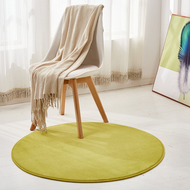 Simplicity Room Teppich Multi-Farben Festfarbbereich Teppichsynthetik Nicht-Schlupf-Backing Easy Care Waschable Innenenteppich