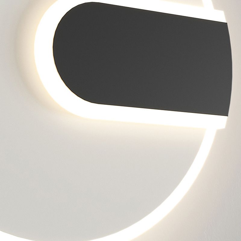 Simple Shape Wall Lighting Fixtures Modern Metal Wall Light Sconces for Bedroom
