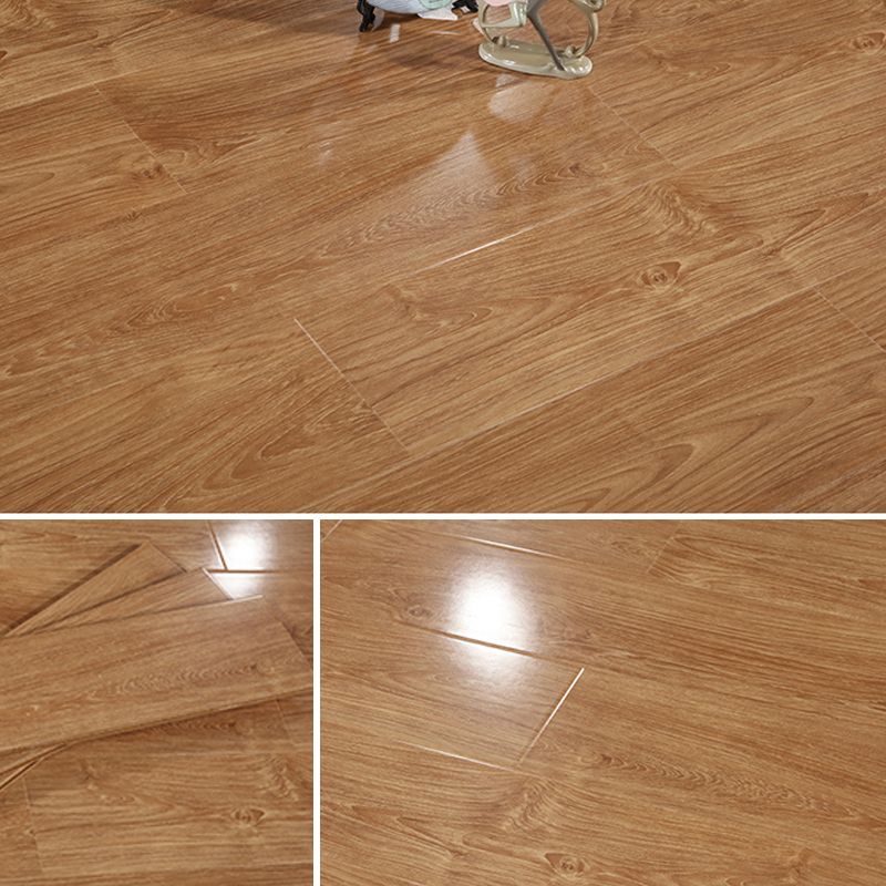 Double Click-Lock Laminate Flooring Stain Resistant Laminate Plank Flooring