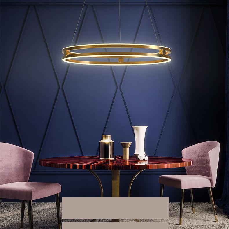 Contemporary Style Acrylic LED Pendant Light for Living Room Dining Room
