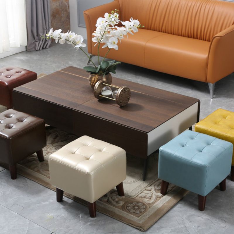 Modern Standard Faux Leather Water Resistant Indoor Standard