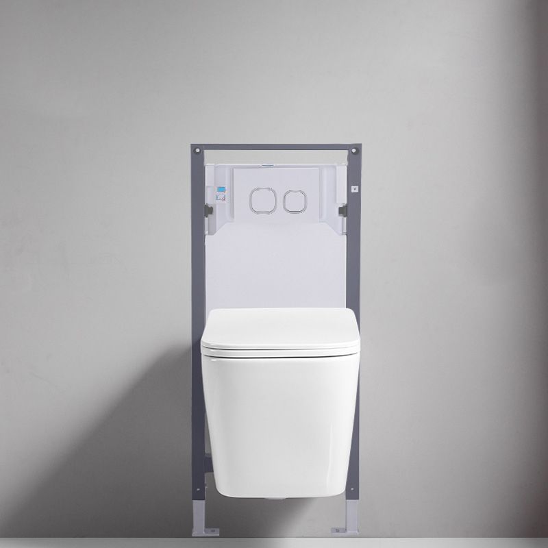 Wall Mount Flush Toilet Single Flush Modern One-Piece Toilet Urine Toilet