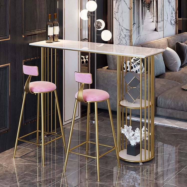 1/2/3 Pieces Pub Dining Set Contemporary Table and Stool for Bar