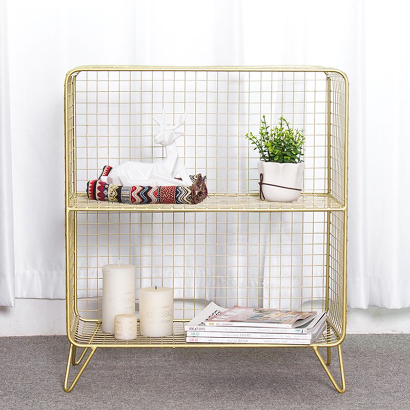 Libreria chiusa scaffale moderno libreria in metallo per sala da studio