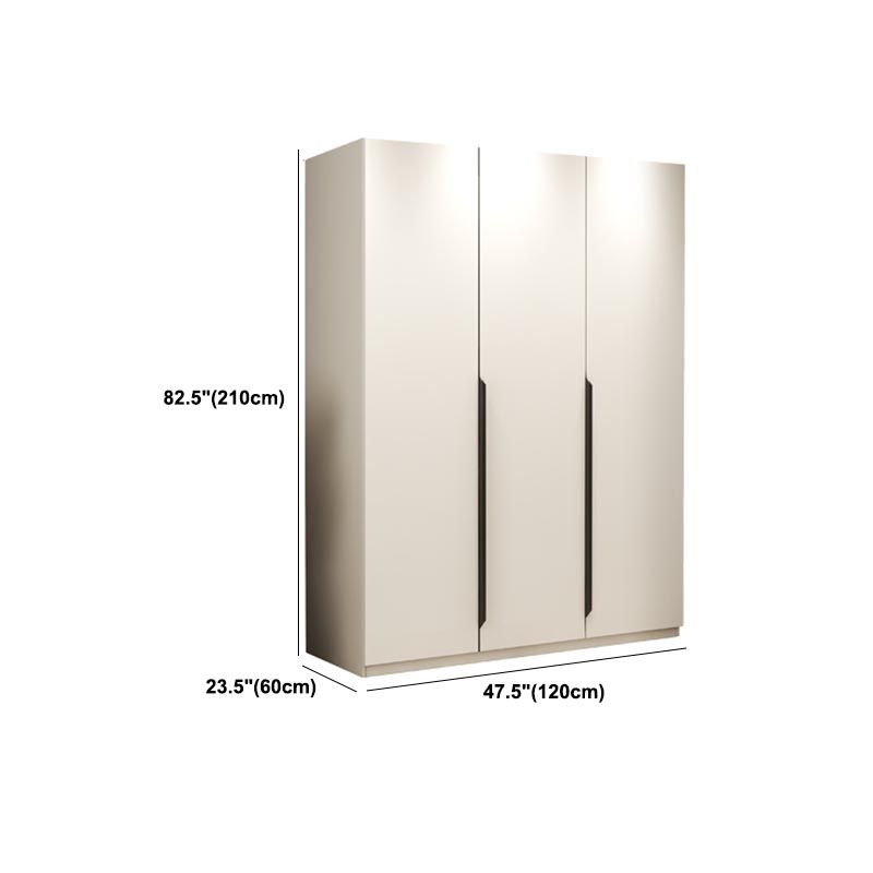 Manufactured Wood White Storage Cabinet Modern Style Cabinet for Bedroom