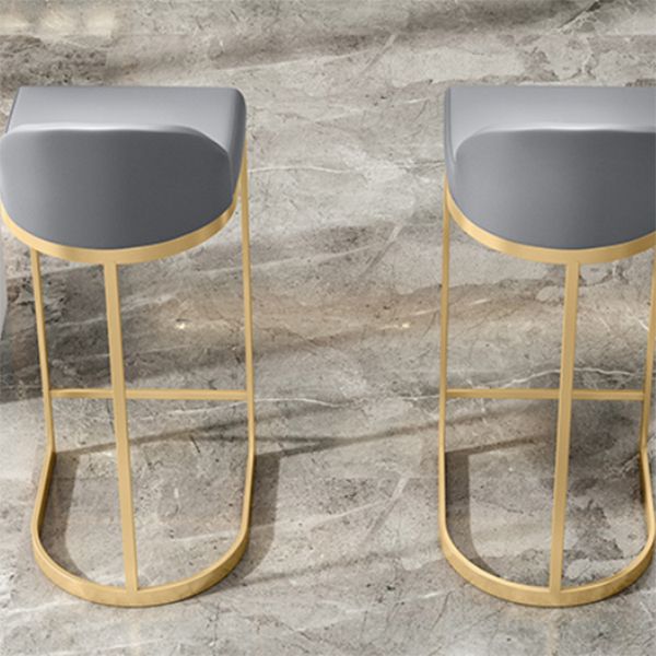 Glam Bistro Set 1/3 Pieces White Colour Stone Bar table with Upholstered Stools