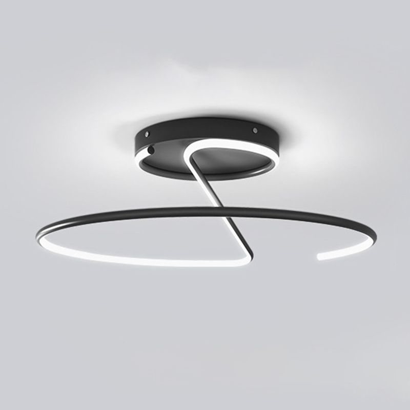 Modern Style Led Flush Mount Lighting High Brightness Metal Linear Led Ceiling Light for Corridor