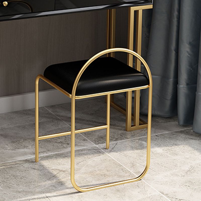 Glam Makeup Counter 18.11" Wide Vanity Tables with 2 Storage Drawers