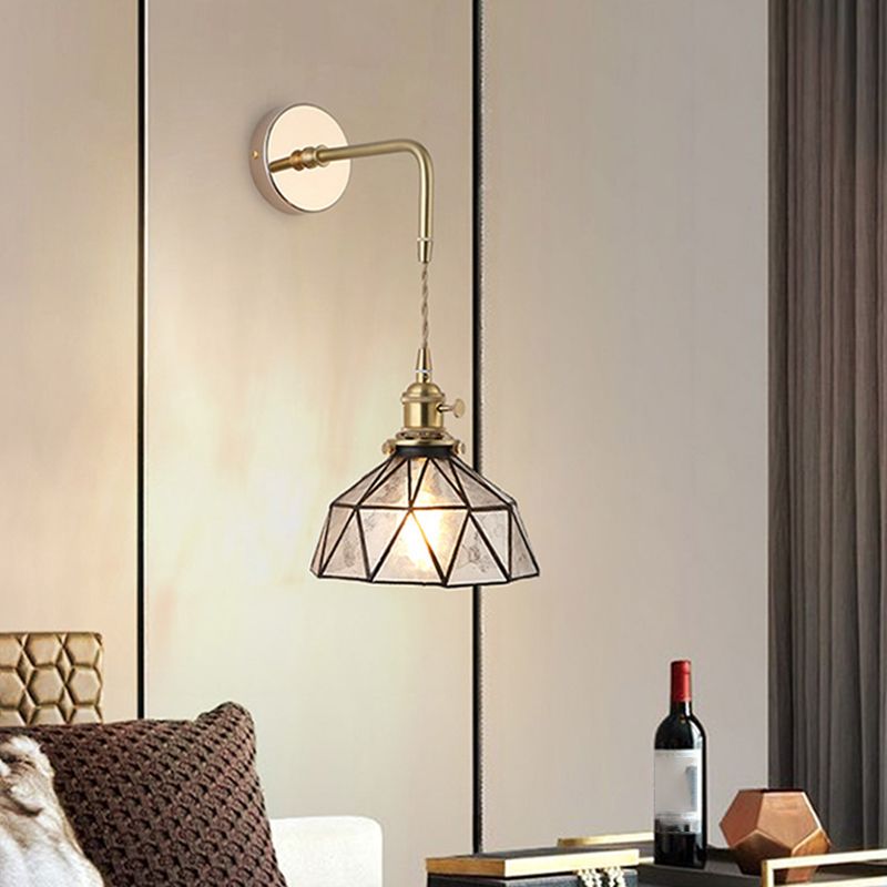 Brass Wall Sconce Nordic Minimalist Style Wall Light Sconces for Bedroom