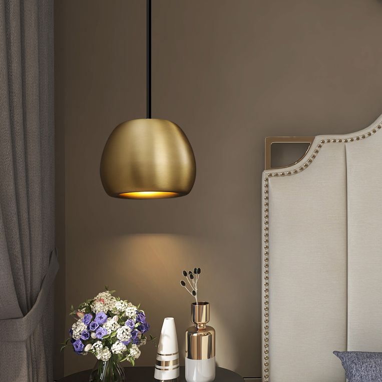 Bulbe métalle suspendu à la lumière de style postmoderne de style postmoderne